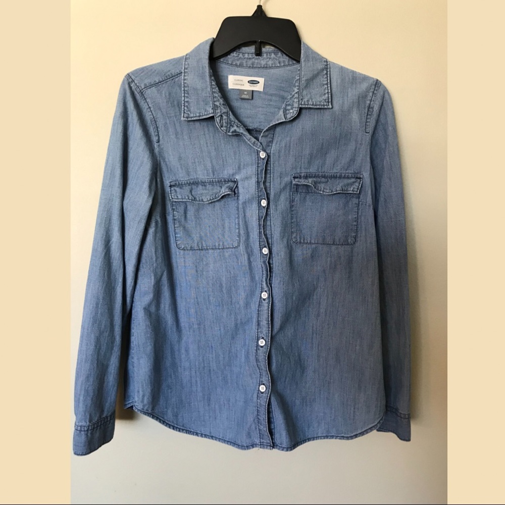 Blue Button Down